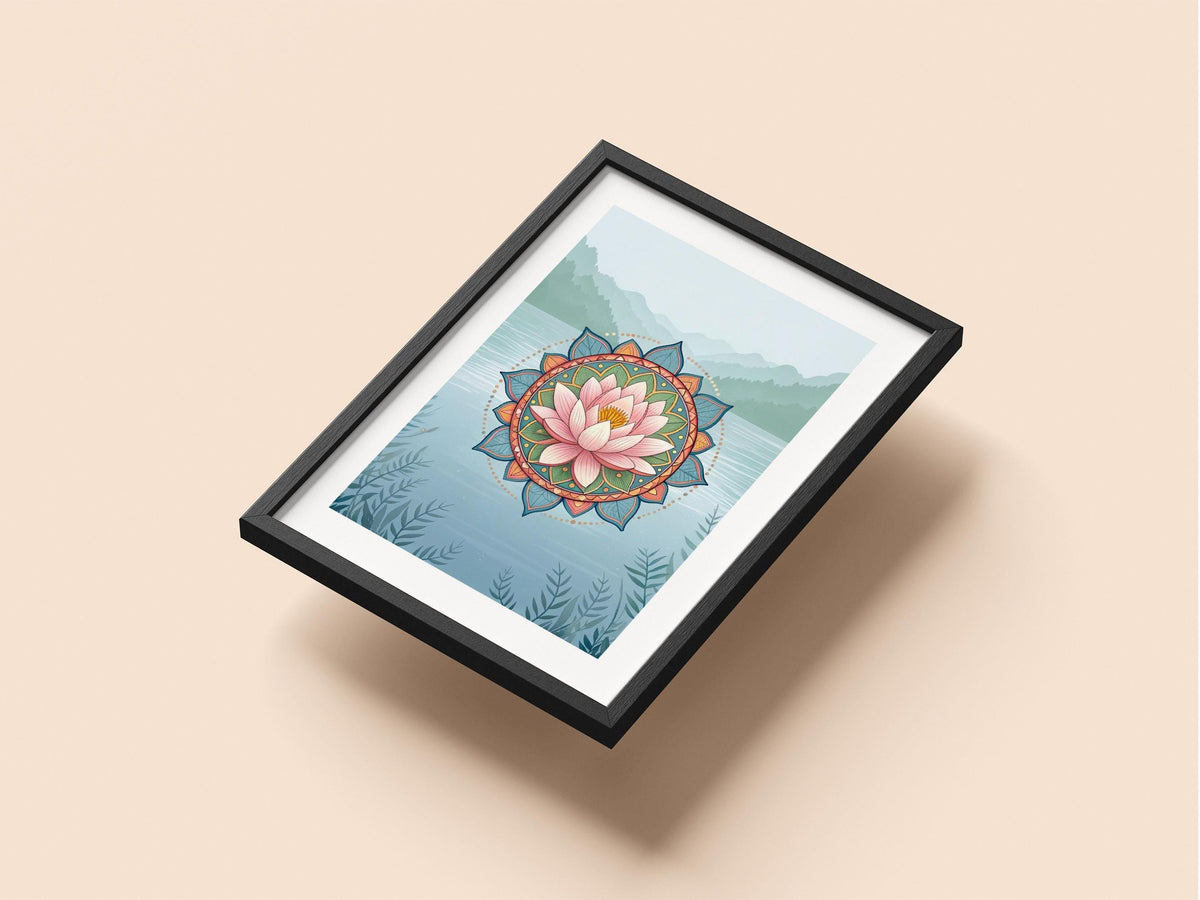 Pastel Lotus Mandala