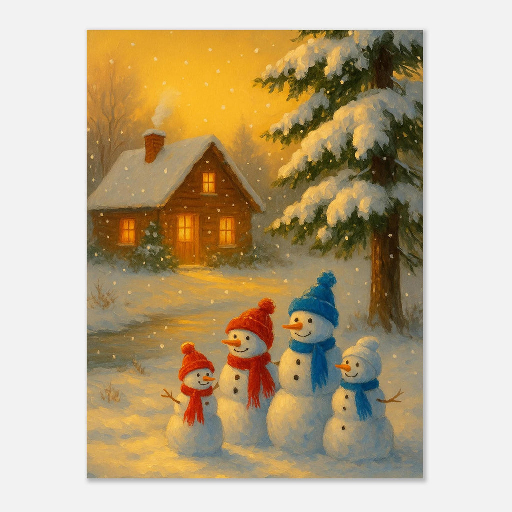 Family Snowmen