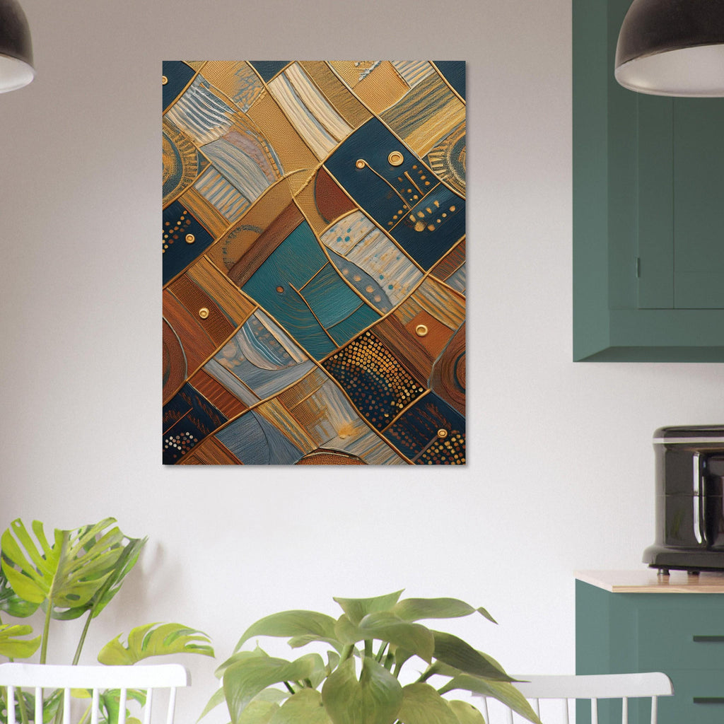 Golden Mosaic Flow