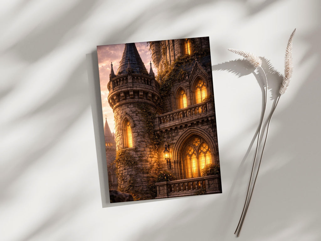 Gothic Stone Castle Tower