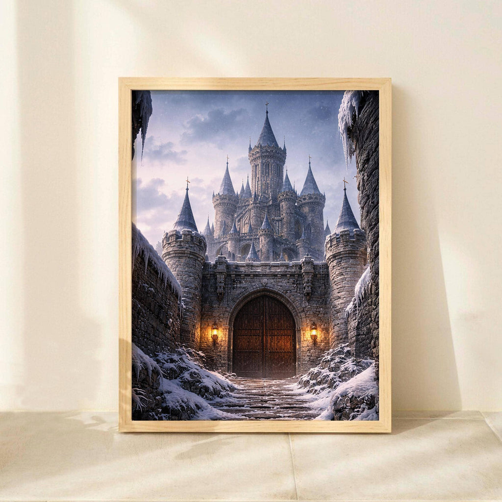 Snowy Gothic Castle