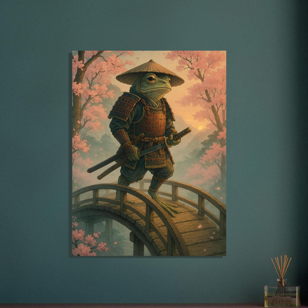 Warrior Samurai Frog