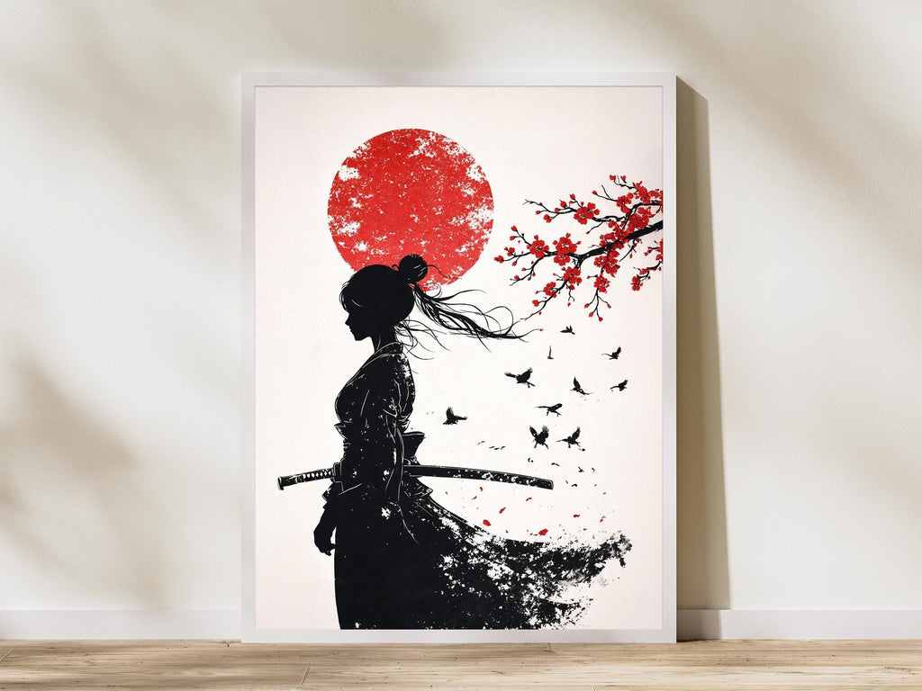 Sakura Samurai Silhouette