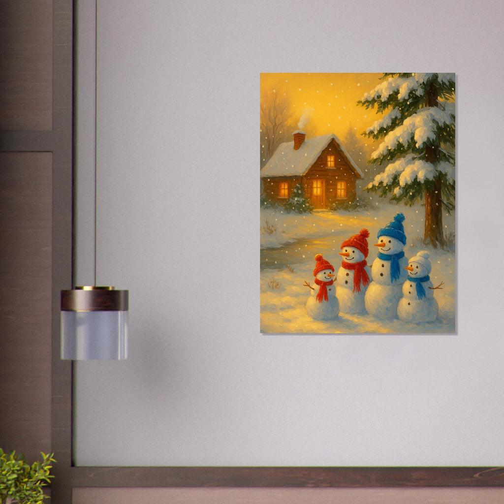 Family Snowmen