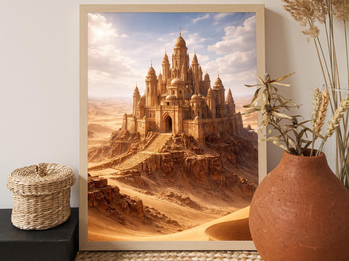 Sandstone Desert Castle