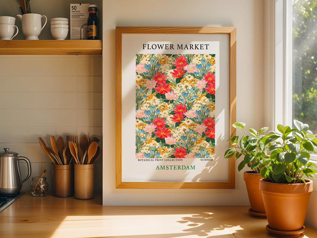 Vintage Amsterdam Flower Market