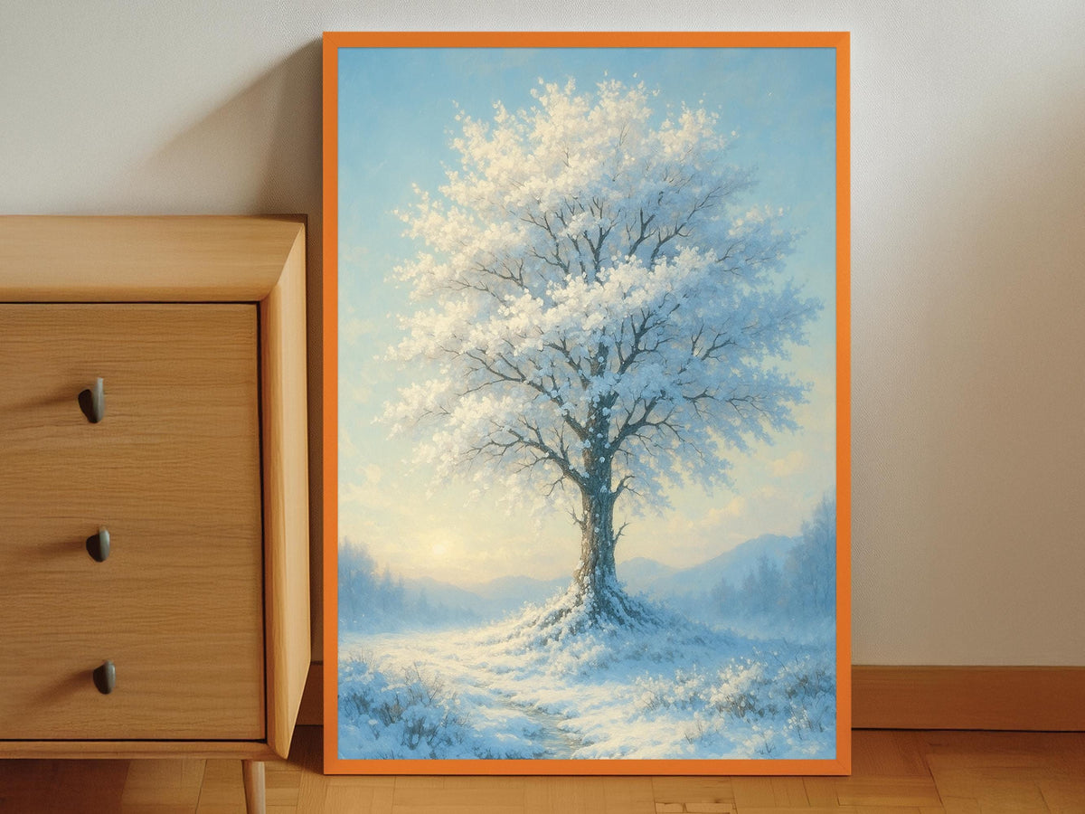 Pastel Winter Tree