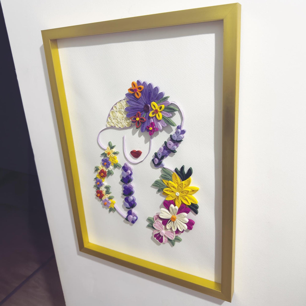 Handmade 3D Floral Quilling