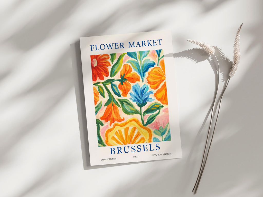 Brussels Flower Market