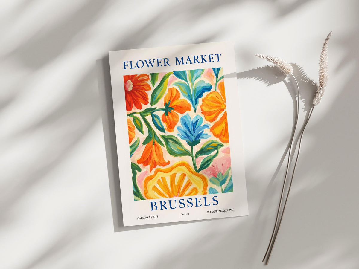 Brussels Flower Market