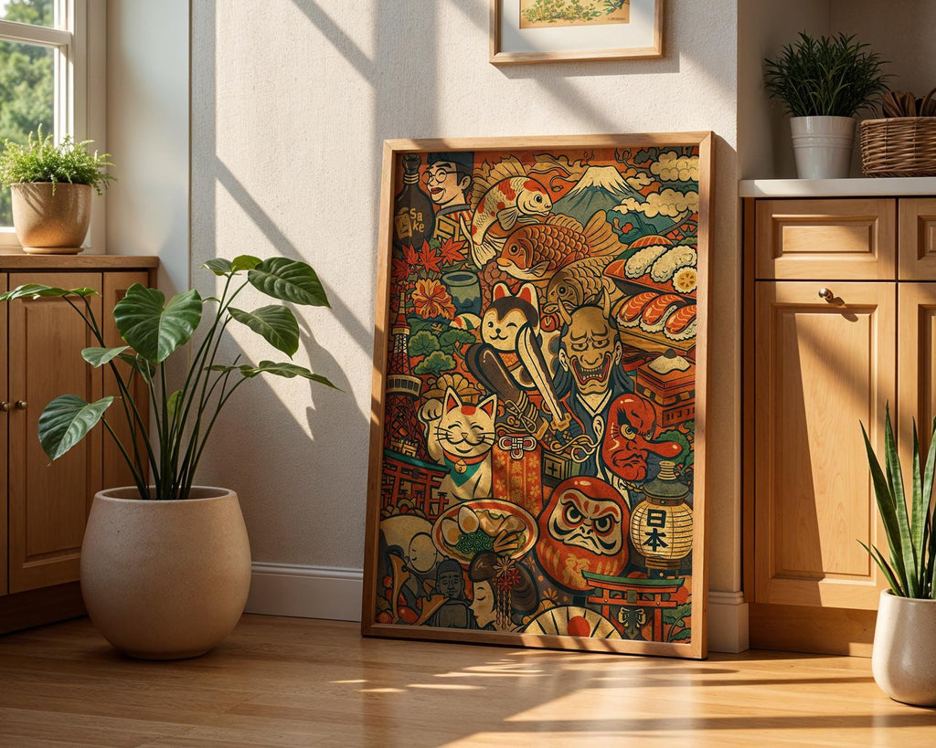 Retro Japanese Ukiyo E
