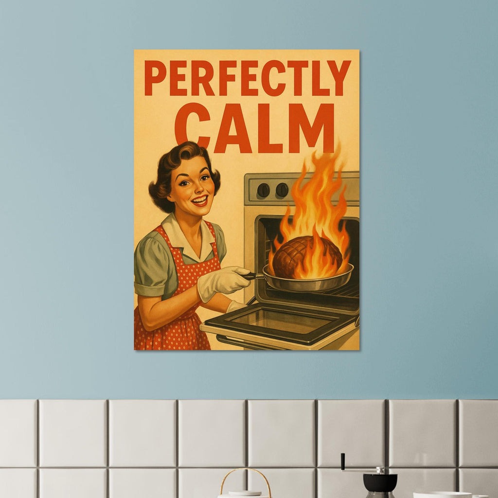 Retro 1950s Cooking Woman