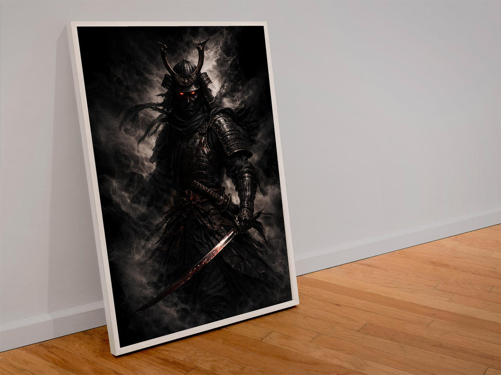 Dark Moon Samurai Warrior