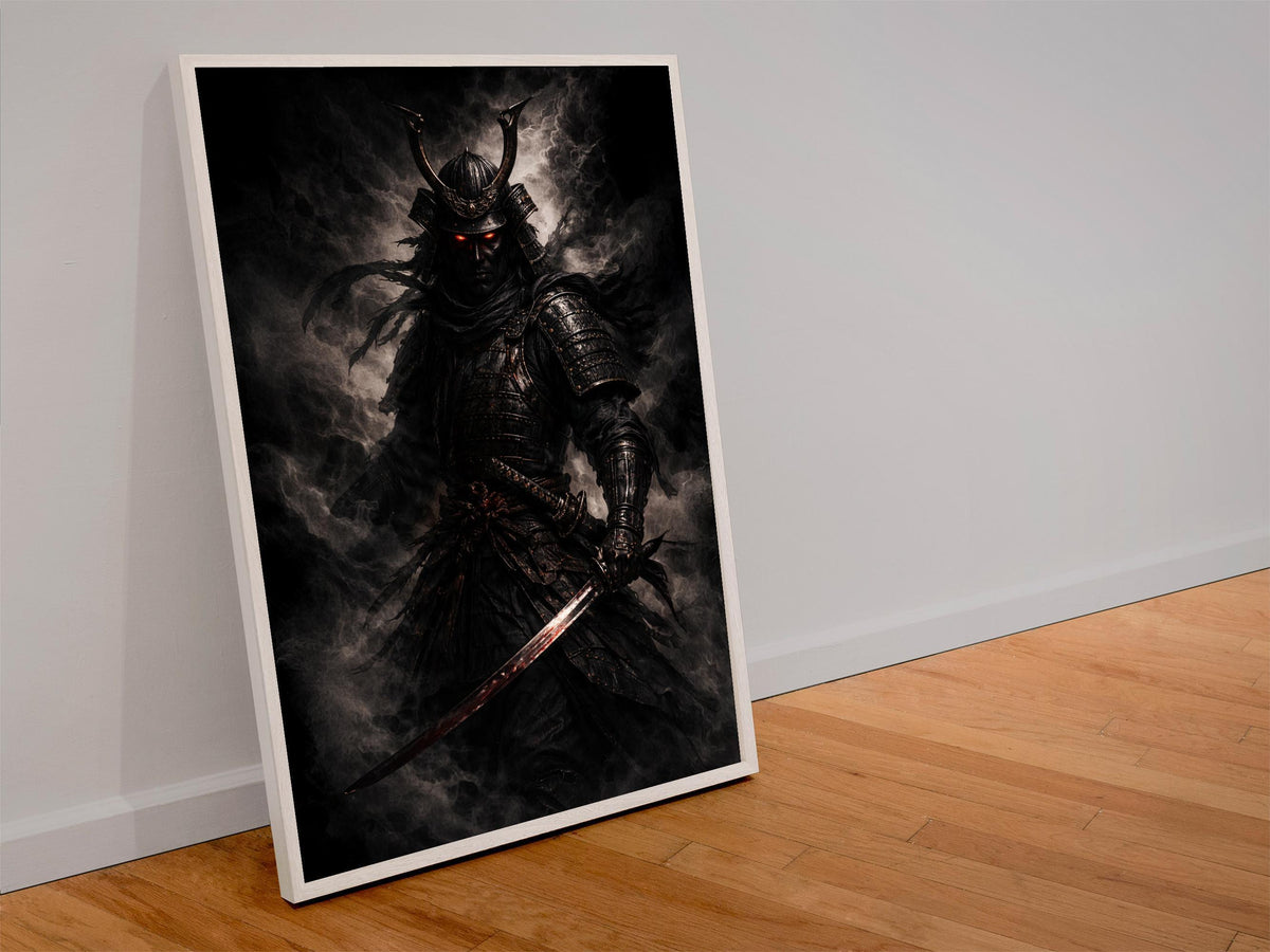 Dark Moon Samurai Warrior