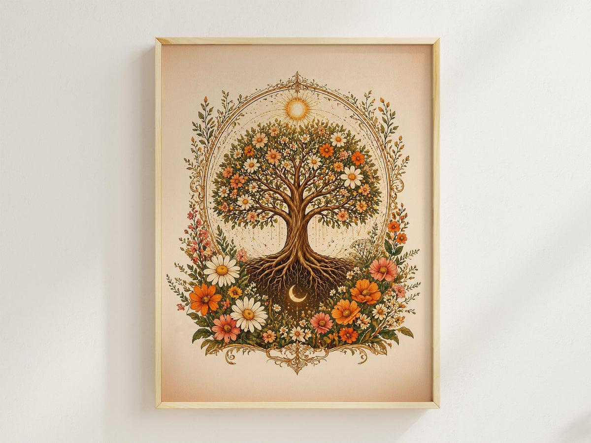 Floral Tree of Life