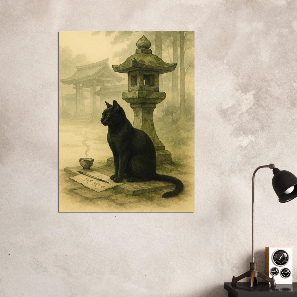 Japanese Temple Cat