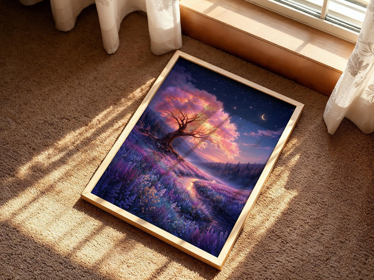 Pink Gold Tree of Life