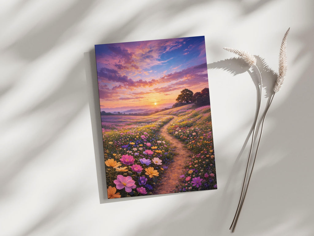 Sunset Wildflower Meadow