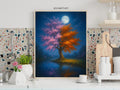 Four Seasons Moon Tree