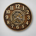 Steampunk Gear Wooden Clock