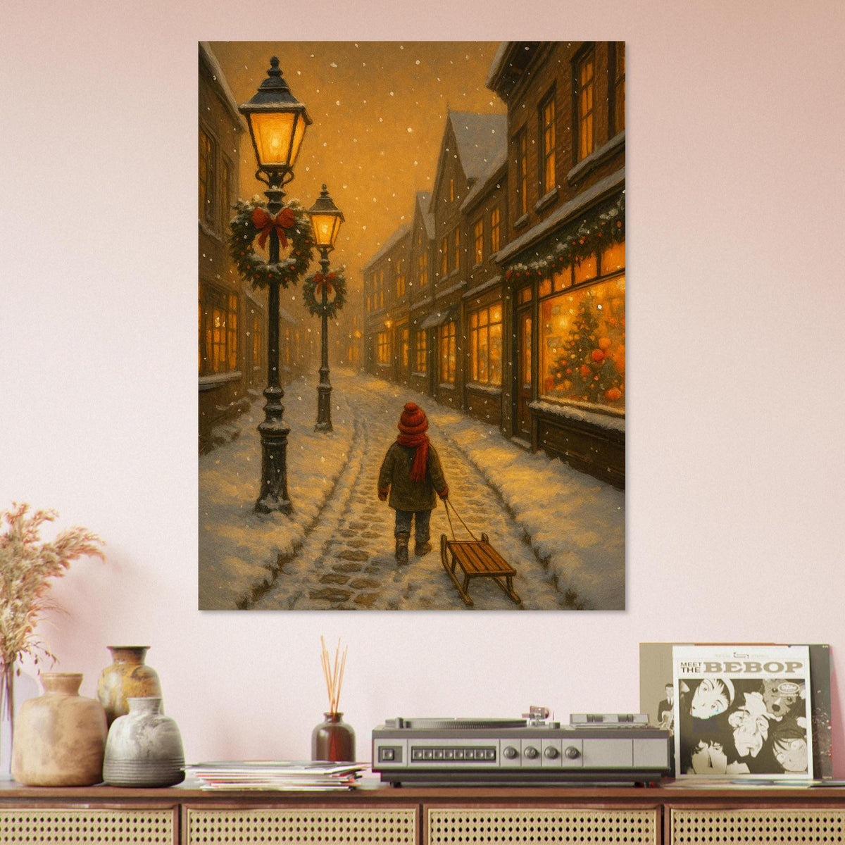 Cozy Christmas Street