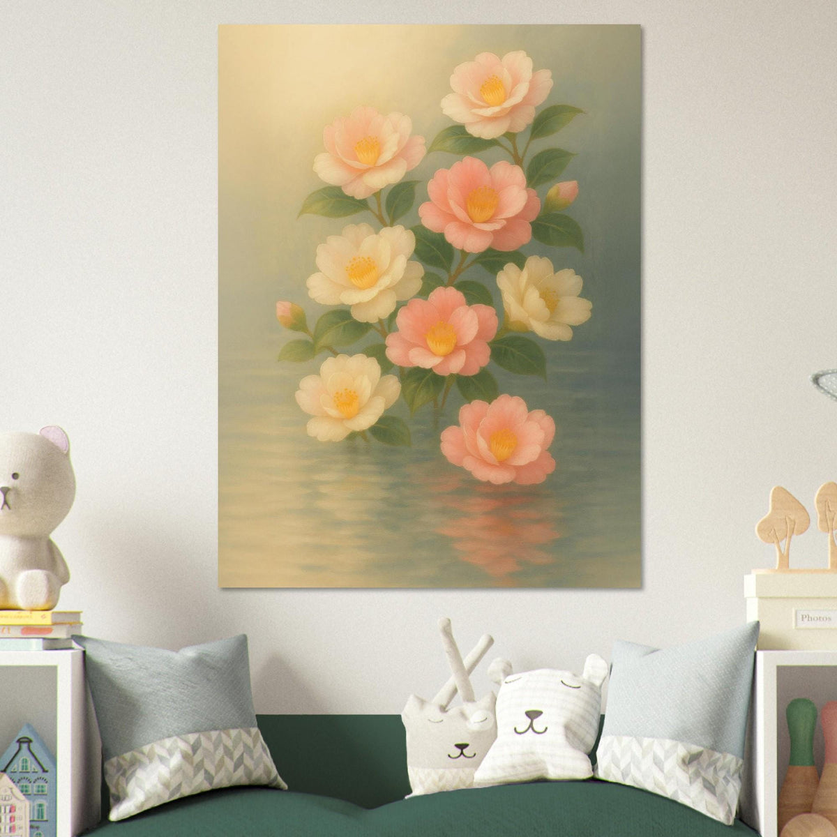 Soft Camellia Blooms