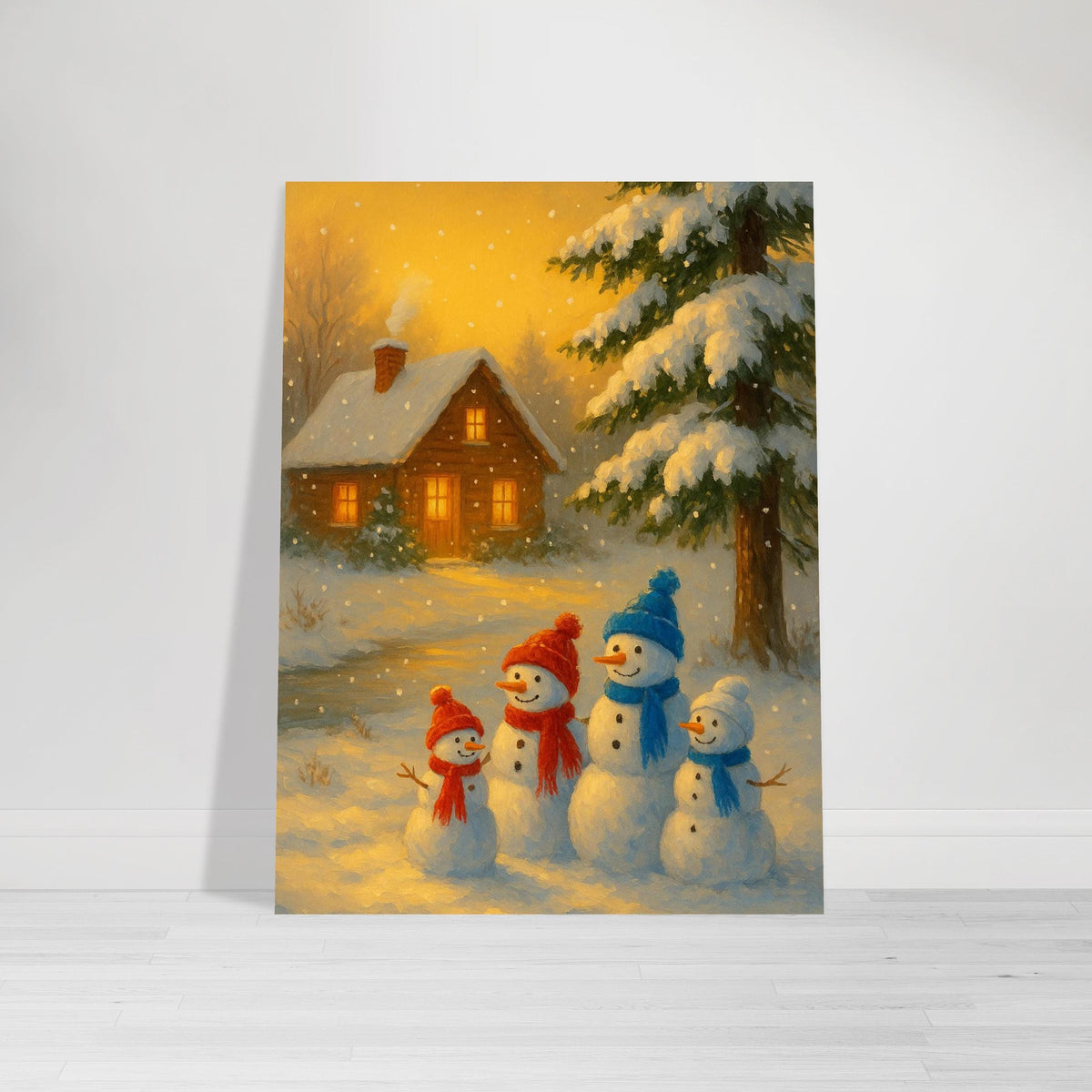 Family Snowmen