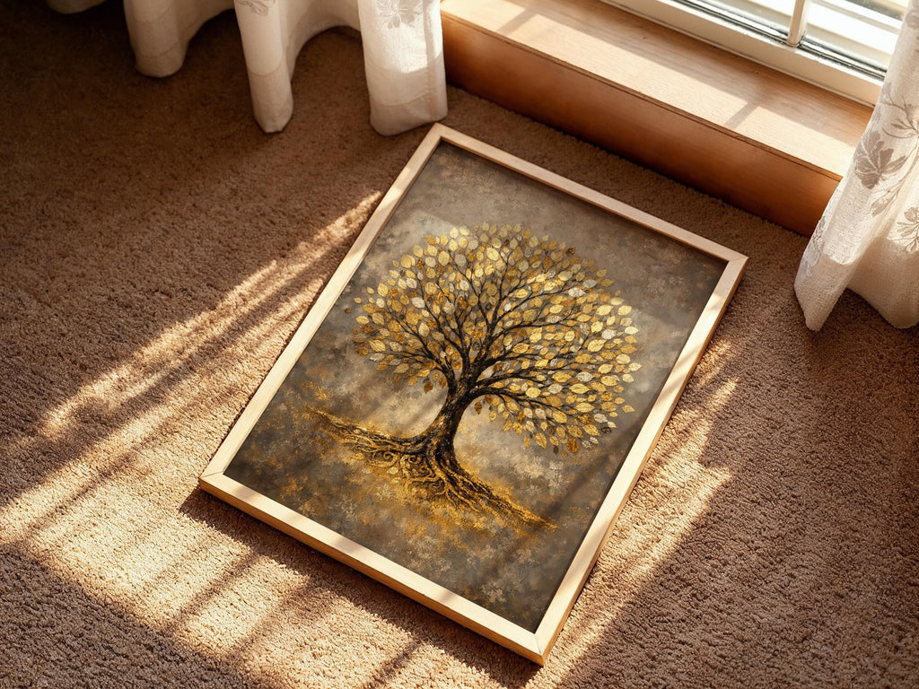 Golden Leaf Tree of Life