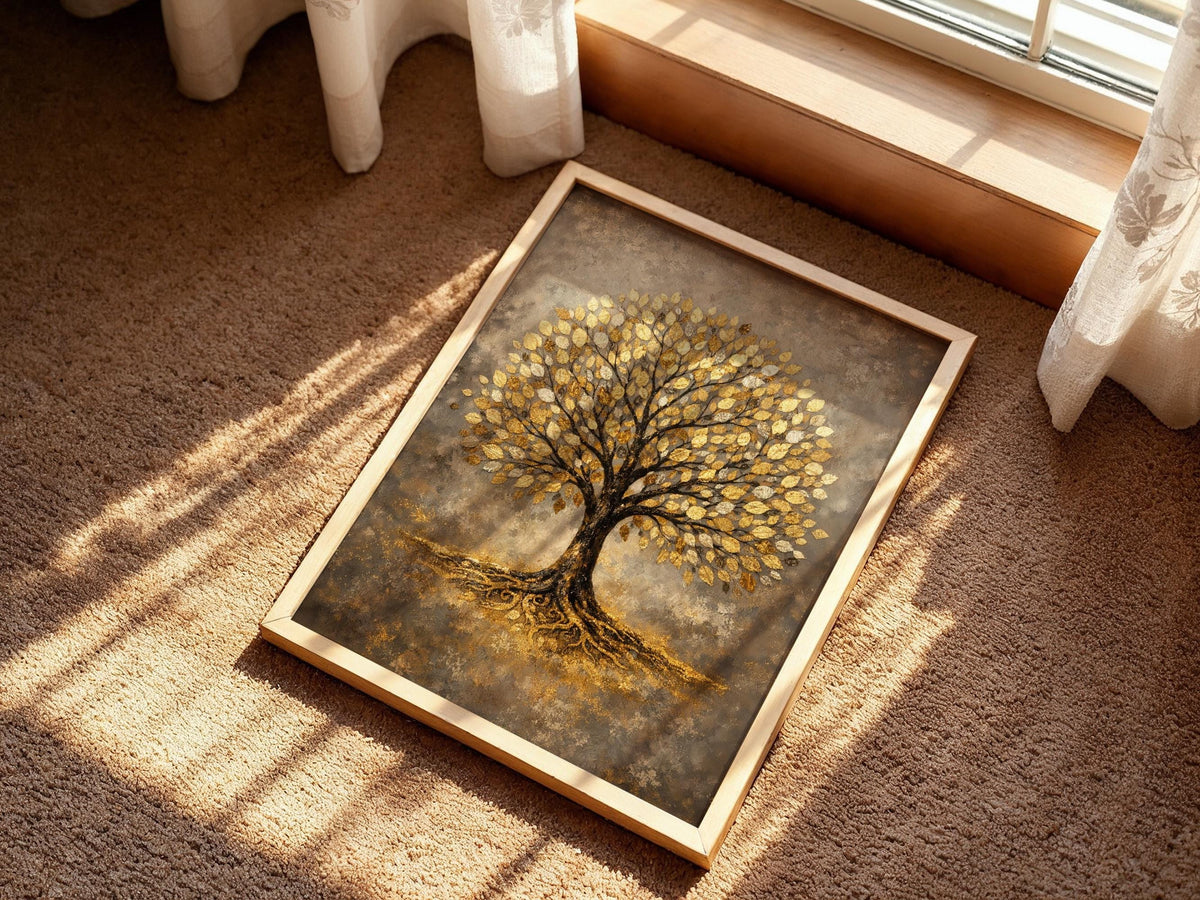 Golden Leaf Tree of Life