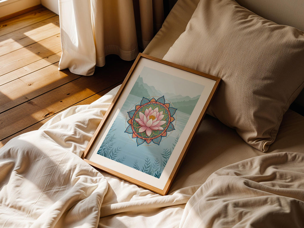 Pastel Lotus Mandala