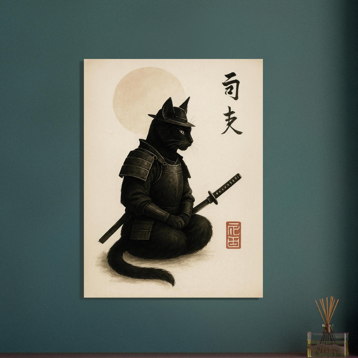 Samurai Cat