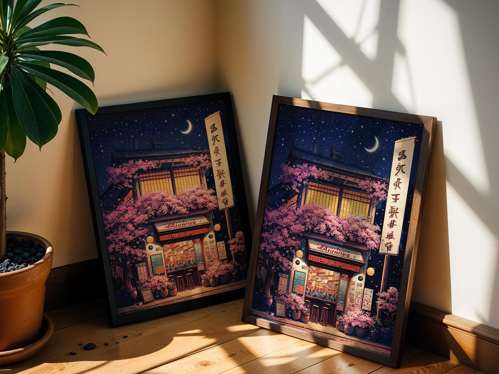 Cozy Sakura Anime Cafe