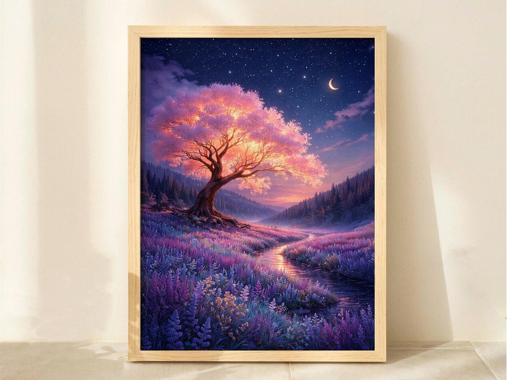 Pink Gold Tree of Life