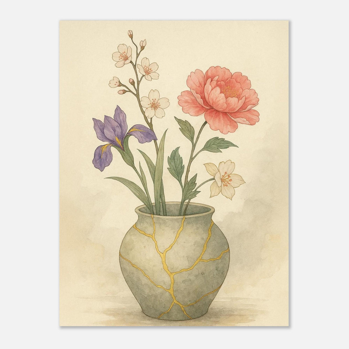 Kintsugi Floral Vase