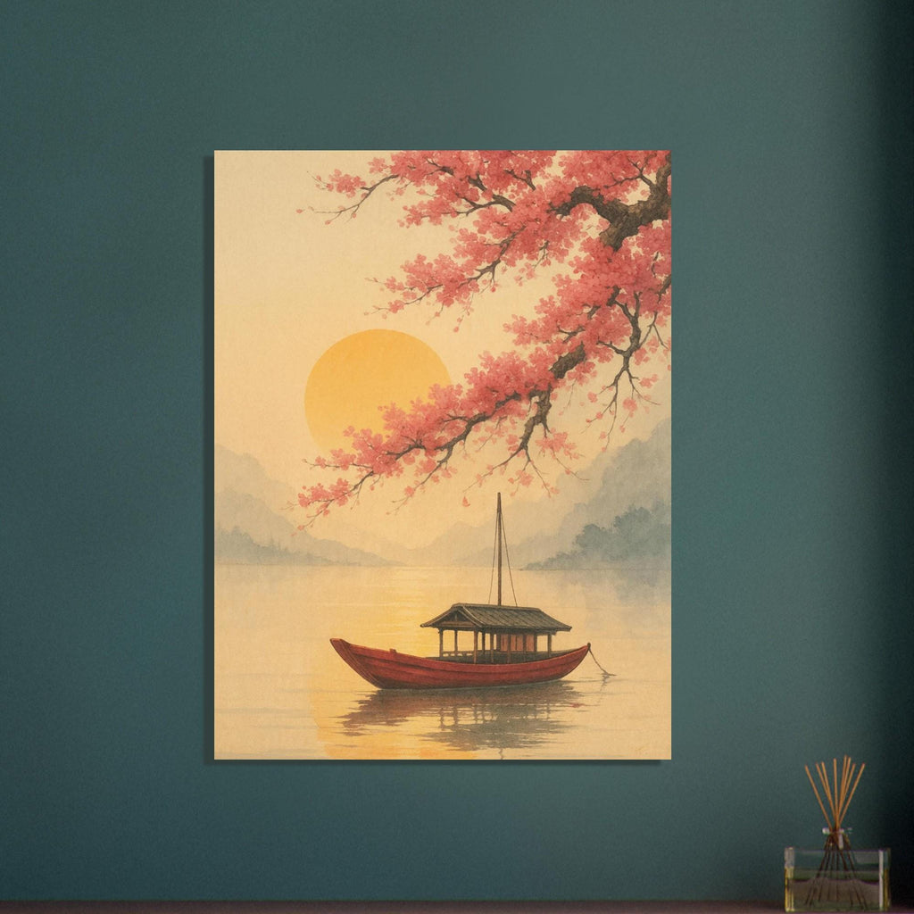 Japanese Cherry Blossom Boat