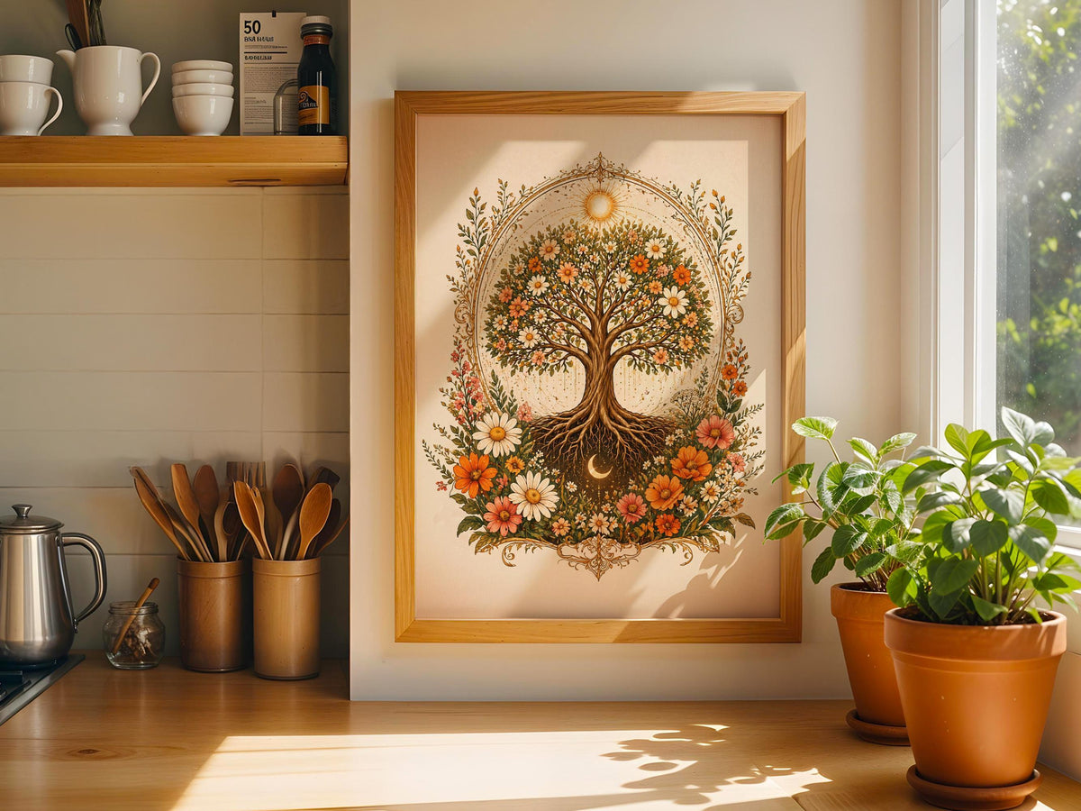 Floral Tree of Life