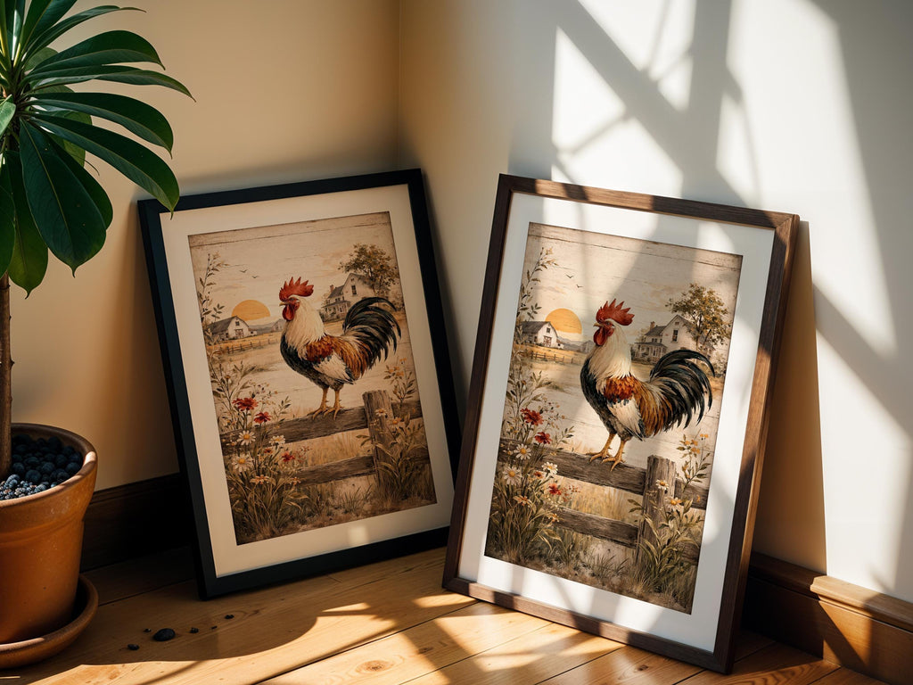 Rustic Farmhouse Rooster