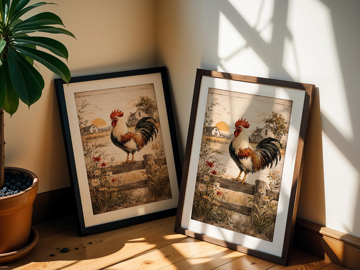 Rustic Farmhouse Rooster