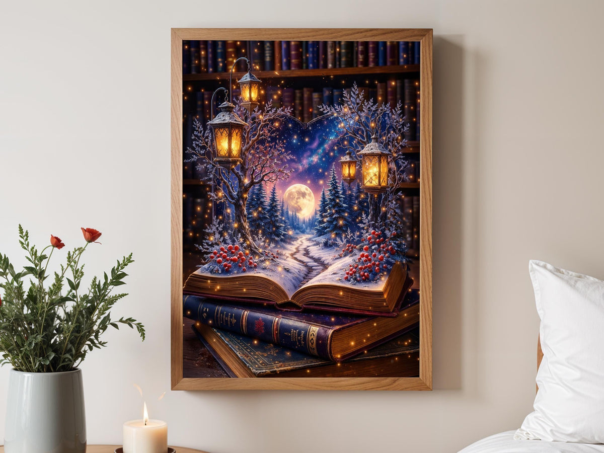 Magical Winter Library