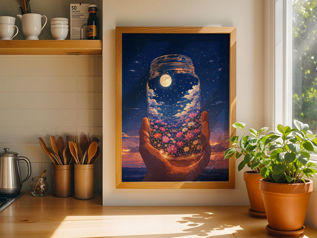 Celestial Moon Jar