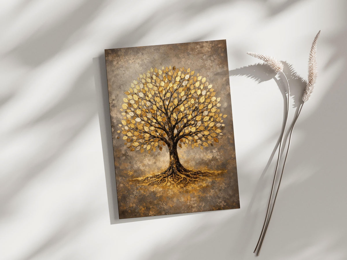 Golden Leaf Tree of Life