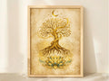 Golden Lotus Tree of Life