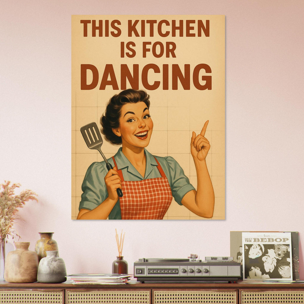 Retro Dancing Housewife
