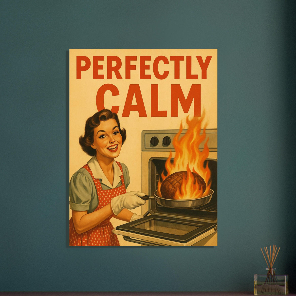 Quirky Mid Century Woman