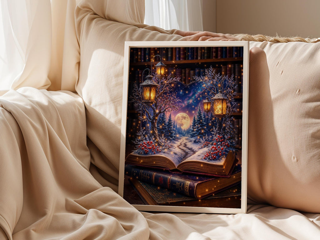 Magical Winter Library