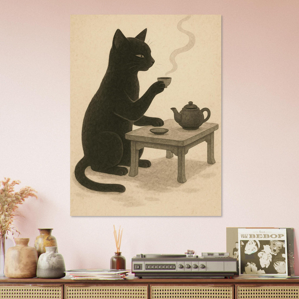 Japanese Tea Cat
