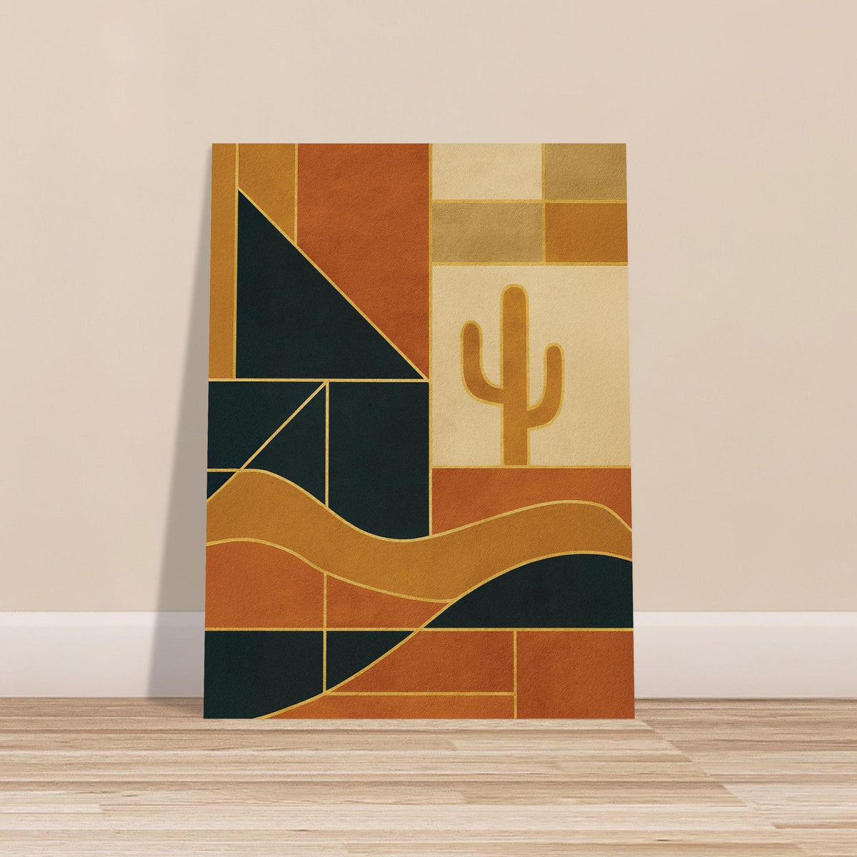 Geometric Desert Cactus