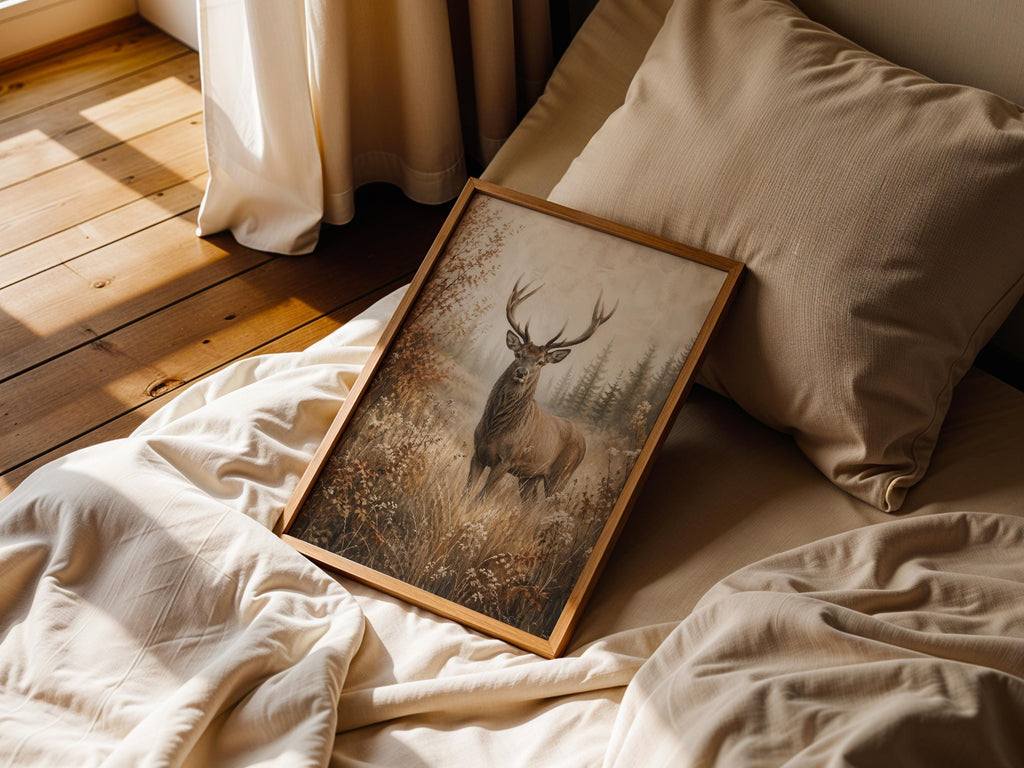 Majestic Meadow Stag