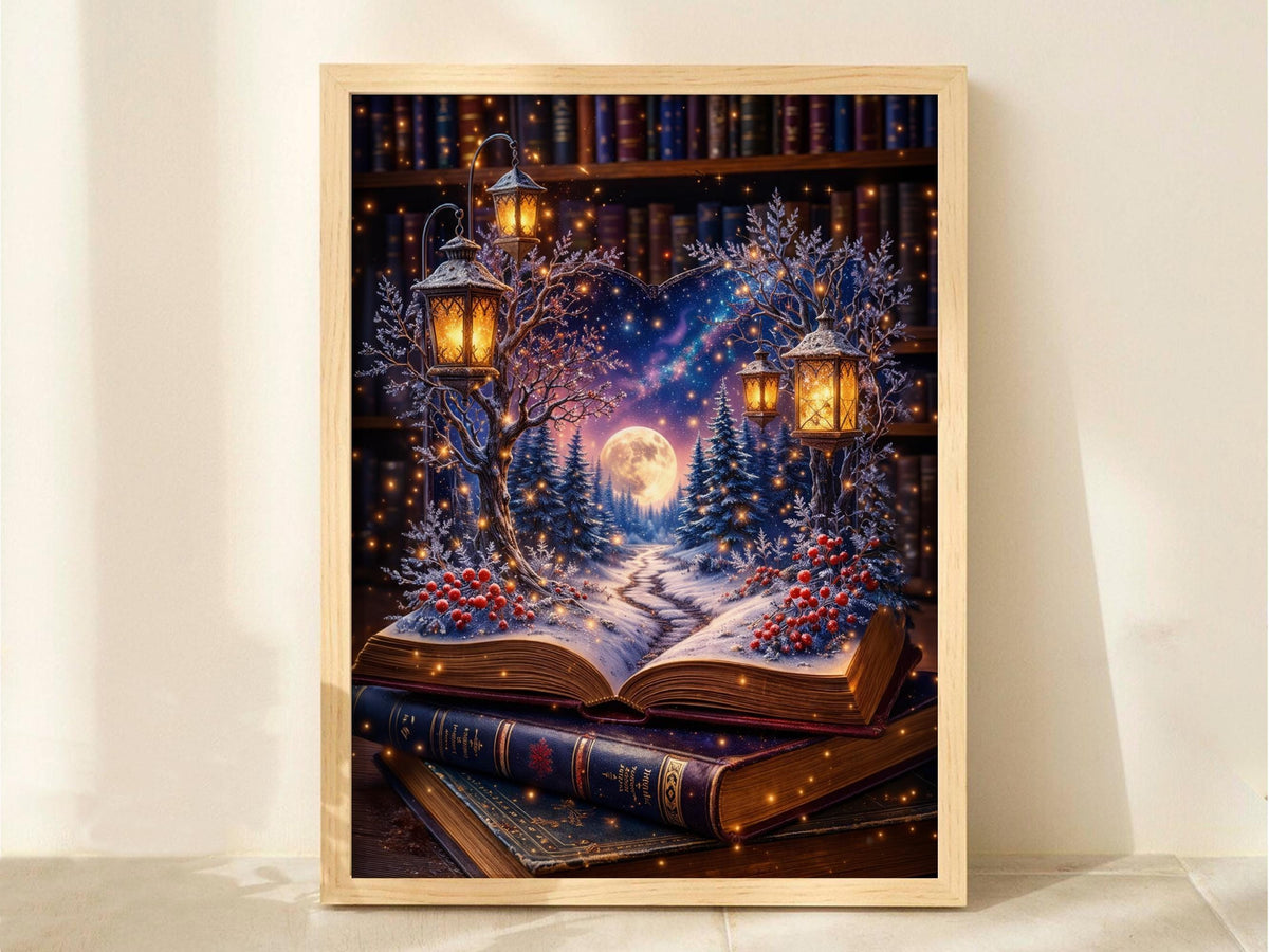 Magical Winter Library