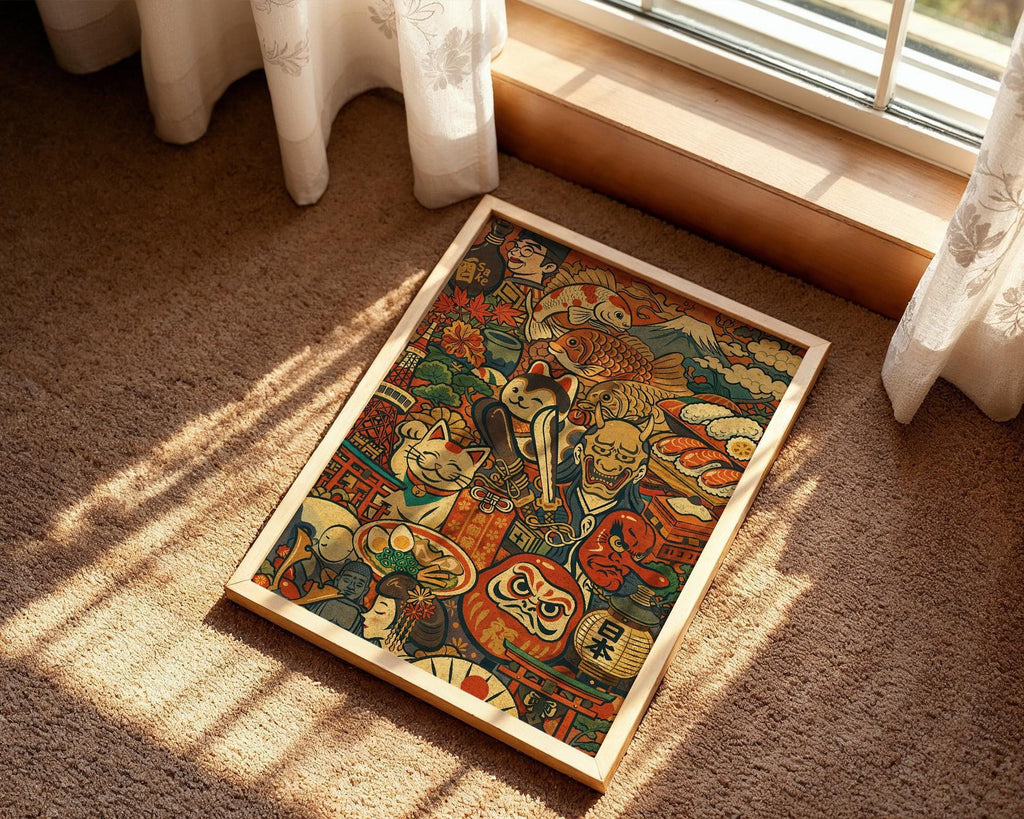 Retro Japanese Ukiyo E